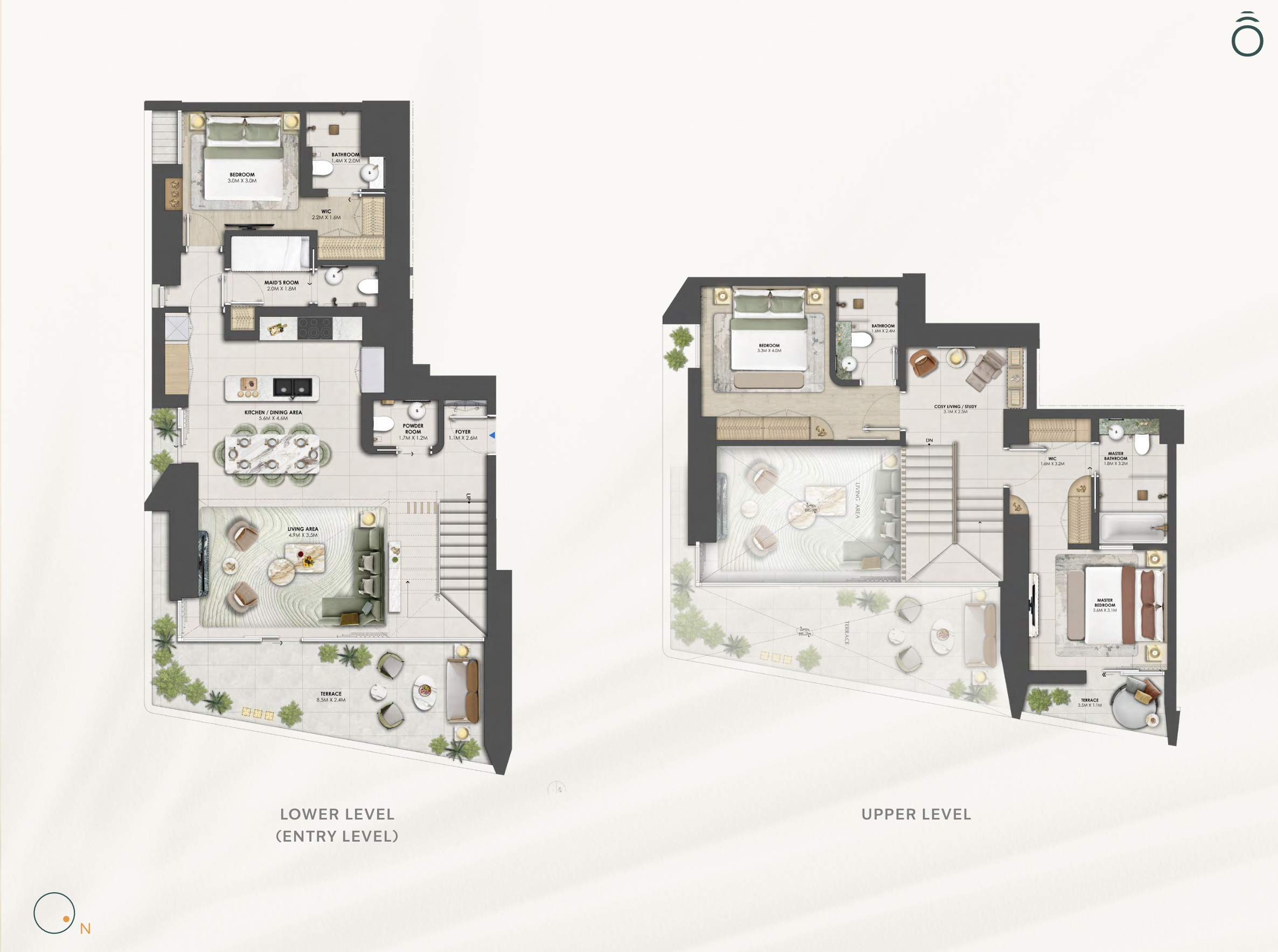 3 Bedroom Apartaments